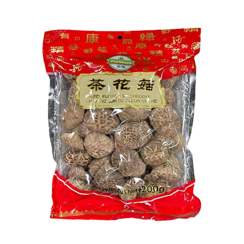 乐享茶花菇/Dried flower mushroom