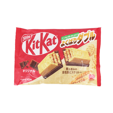 Nestle kitkat double grain wafer bar 116g