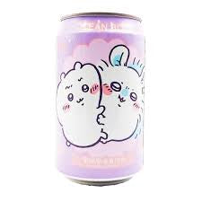 Ocean bomb Chiikawa peach sparkling water 蜜桃风味气泡水