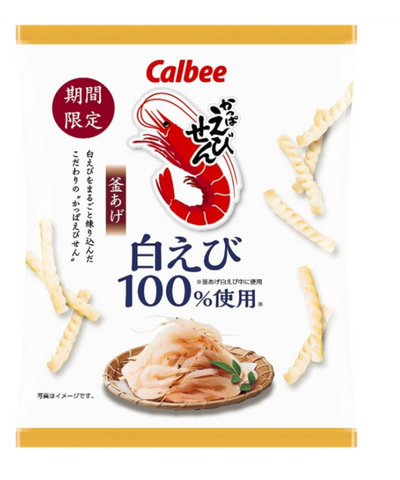 卡乐比 百元虾条 calbee kappa episen white shrimp sticks 50g
