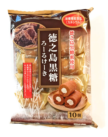 Yamauchi brown sugar roll cake 山内宇治 黑糖夹心蛋糕卷