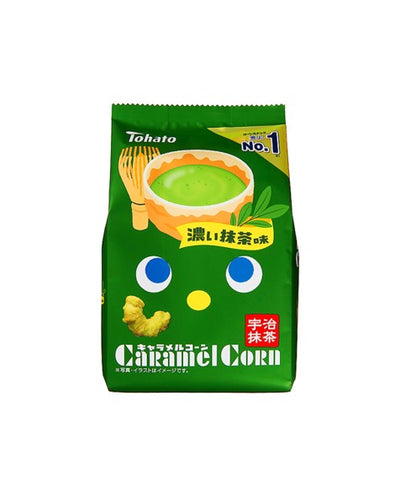 Tohato Matcha Caramel Corn Snack 62g