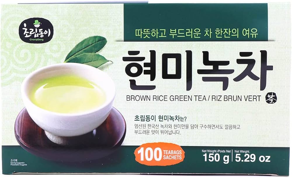 CRD)BROWN RICE GREEN TEA 150g （100bags ）