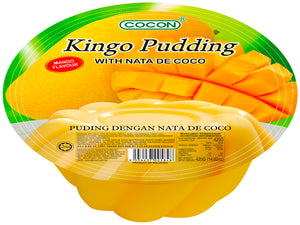 Cocon kingo pudding with nata de coco mango flavour 420g