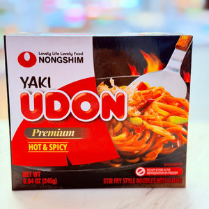 Nongshim – Yaki Udon Hot & Spicy (245g) – Panda Foods