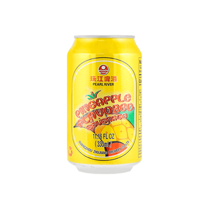 珠江啤酒 菠萝啤 pineapple flavoured beer 330ml