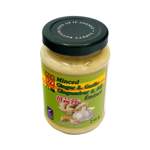 六福 姜蒜蓉 Minced ginger & garlic 210g