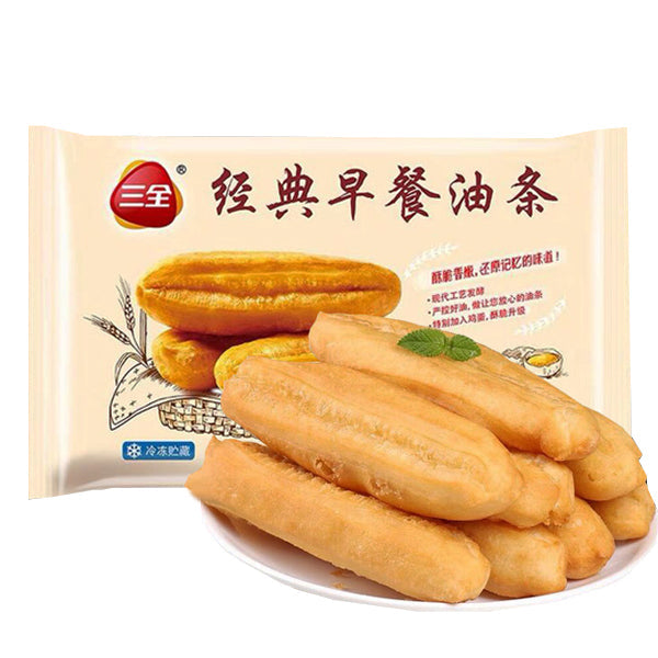 三全 经典早餐油条 Deep-fried dough sticks 400g