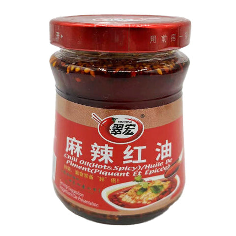 翠宏 麻辣红油 Chili oil (hot and spicy) 200g