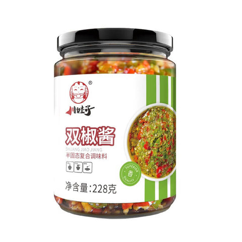 川娃子-双椒酱 Chuan Wa Zi Two Pepper Sauce 235g