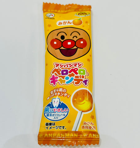FUJIYA Anpanman Fruit Lollipop