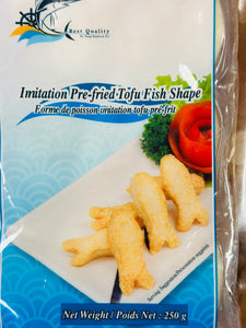 fuyang lmitation pre fried tofu fish shape