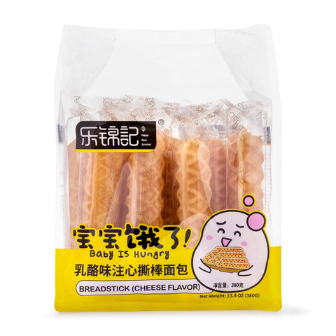 乐锦记 乳酪注心撕棒面包 breadstick cheese flavor 380g