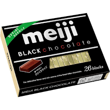 Meiji black chocolate 26blocks