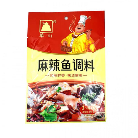 单山麻辣鱼调料 DanShan Spicy Fish Seasoning 150g