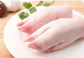 猪脚 称重 pig feet per LB