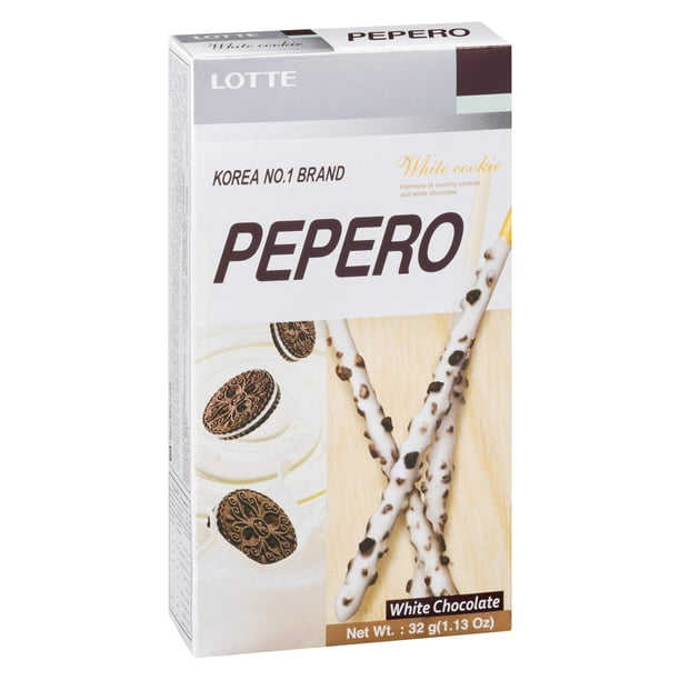 Lotte pepero white cookie 32g