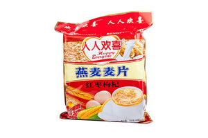 Happy Every One Oats Cereal Red Jujube Wolfberry 720g 红枣枸杞燕麦片