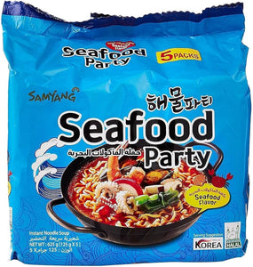 SAMYANG SEAFOOD PARTY RAMEN MULTI  三养海鲜拉面