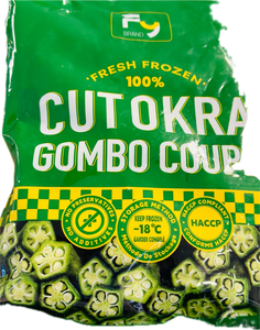Fresh frozen cut okra 冰冻秋葵