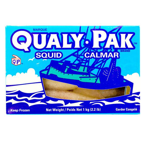QP 加州盒装鱿鱼 1kg QP Frozen Squid Box
