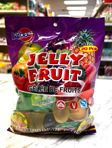 LARBEE Jelly Fruit Assorted Flavors 20Pcs