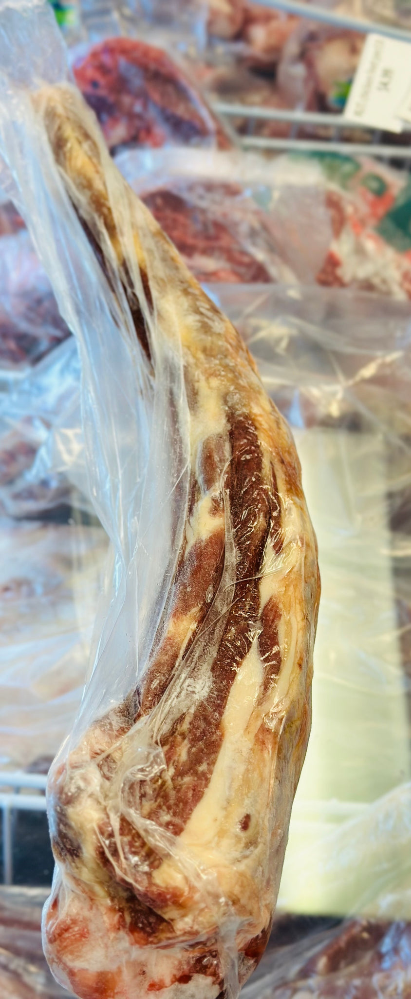 Beef tell per Lb 急冻牛尾 称重