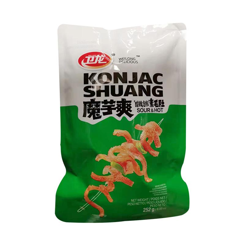 卫龙 魔芋爽 酸辣素毛肚 252g