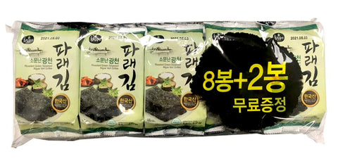 CRD)ROASTED LAVER SEAWEED 10*5g