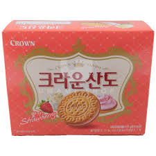 Crown Strawberry Biscuit Round