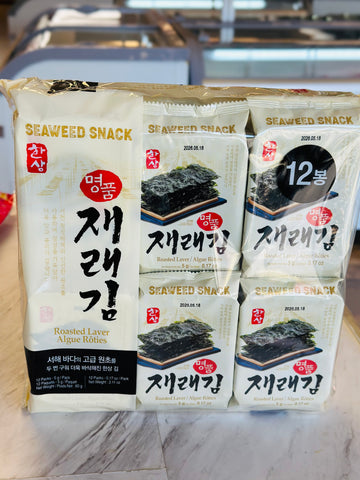 HS)ROASTED SEAWEED LAVER (5G*12PACK)