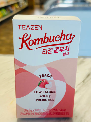 TEAZEN Kombucha – Peach 50g