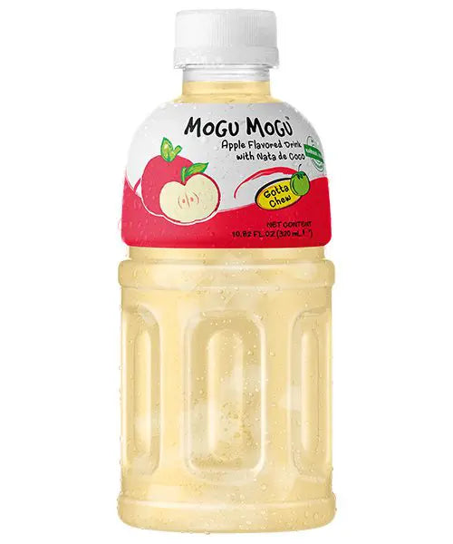 Mogu apple juice 25% with nata de coco 魔果苹果汁 320ml