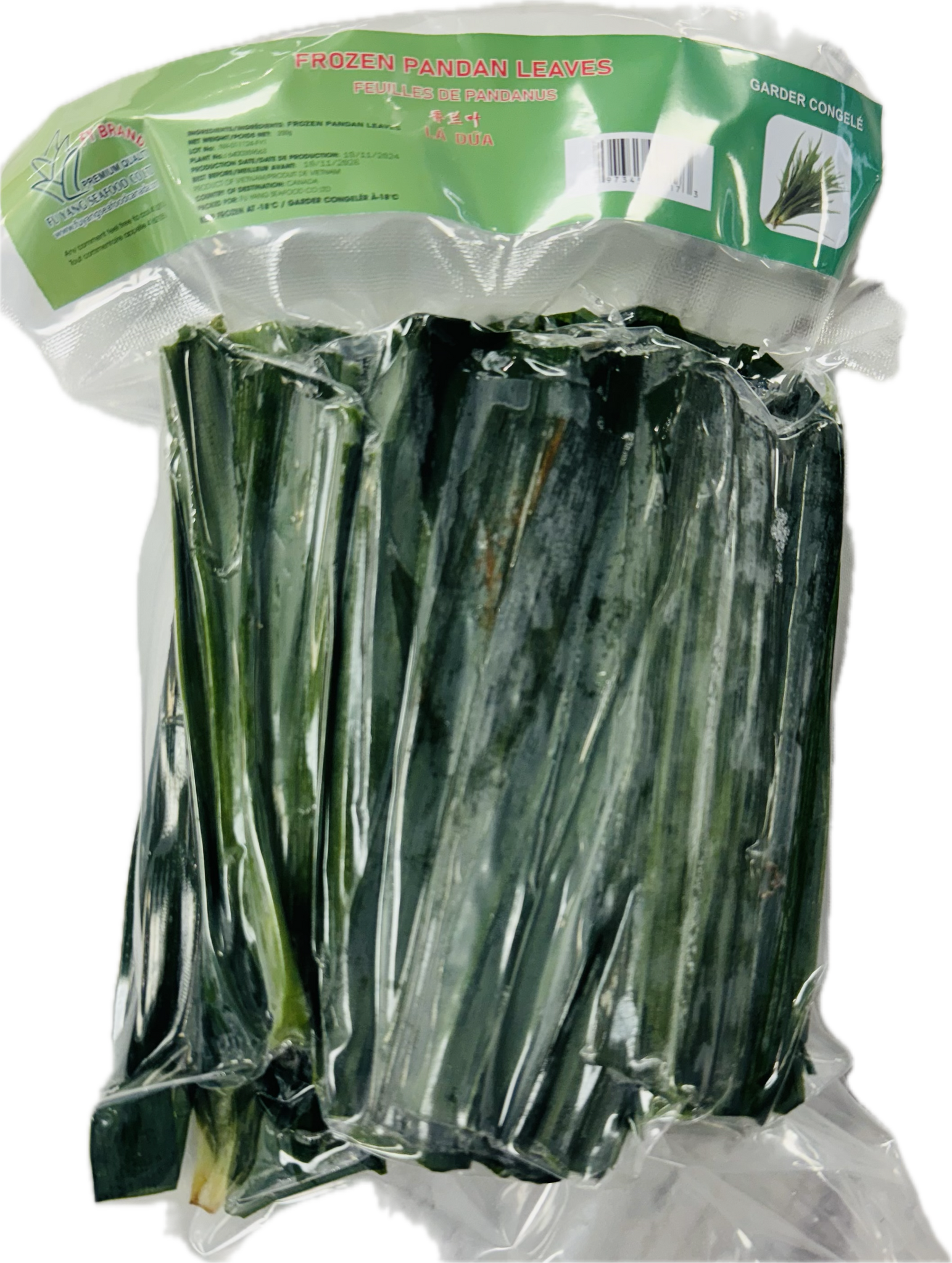 FY frozen pandan leaves 福洋 香兰叶