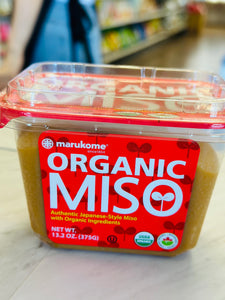Marukome Organic Miso 丸米有机味噌 (375g)