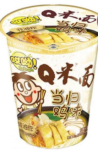 旺旺Q米线（当归鸡风味)wwq rice noodles chicken flavour