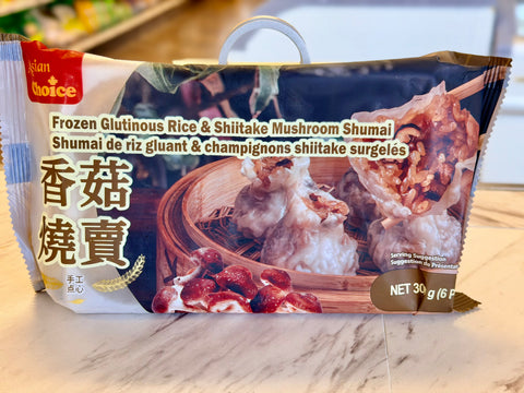 Asian Choice Frozen Glutinous Rice & Shiitake Mushroom Shumai