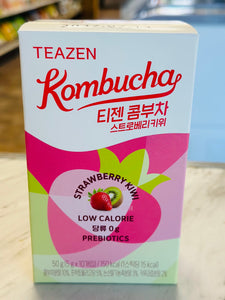 TEAZEN Kombucha – Strawberry Kiwi