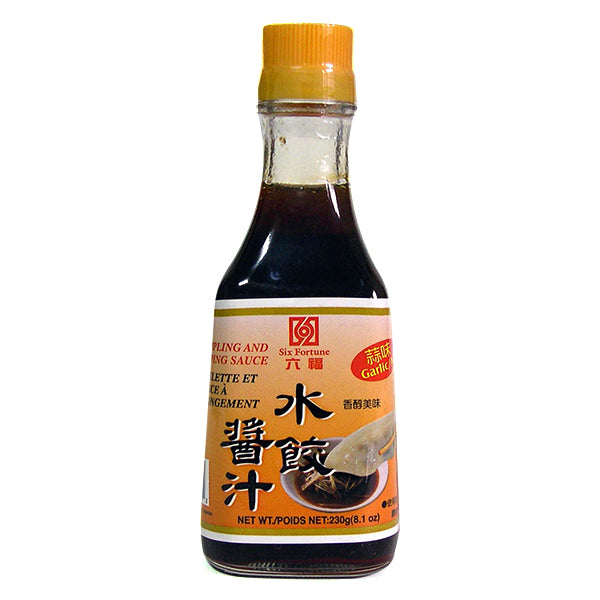 六福水饺酱汁 蒜味 six fortune dumpling sauce garlic flavor