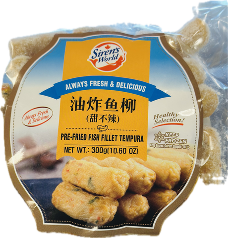 Siren’s world pre fried fish fillet tempura