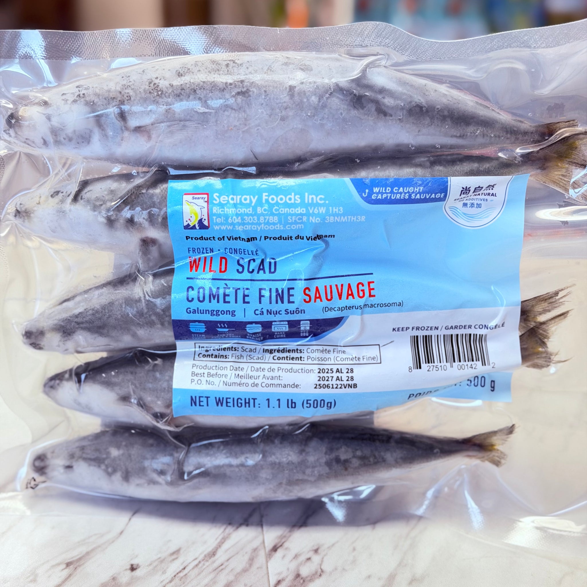 Searay – Wild Scad (Comete Fine) 500g