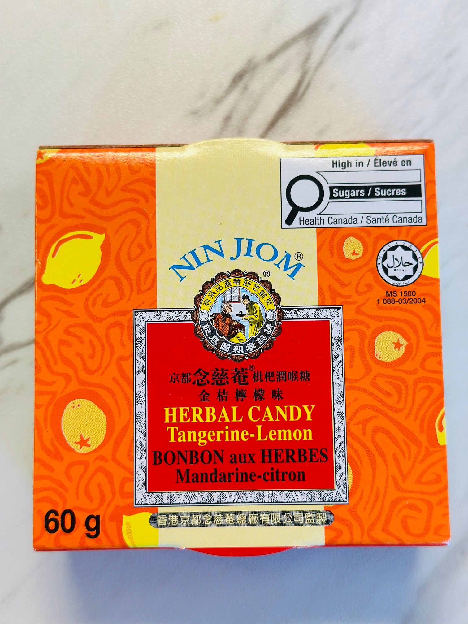 Herbal Candy  Tangerine-Lemon