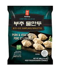 hansang bite size dumplings pork and vegetables 680g