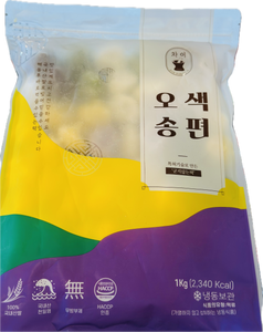 Korea frozen mix rice cake 1kg