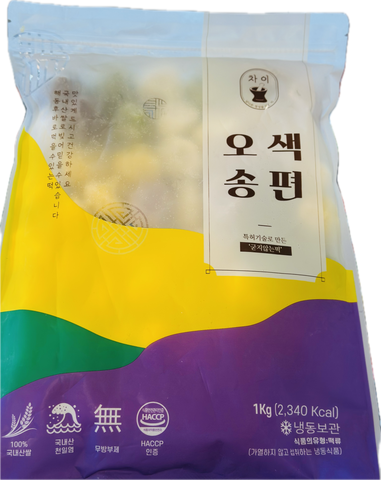 Korea frozen mix rice cake 1kg