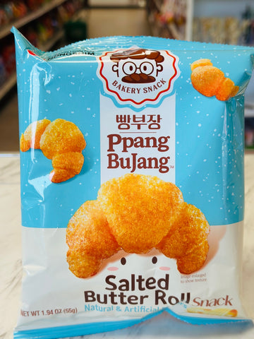 Nongshim Ppang BuJang Salted Butter Roll Snack 100g