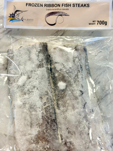 Best Quality Frozen Ribbon Fish Steaks 700g