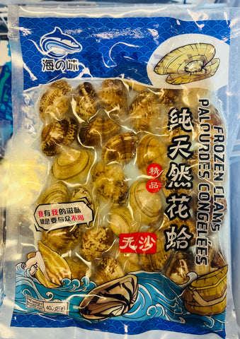 海之味纯天然花蛤 frozen clams 400g