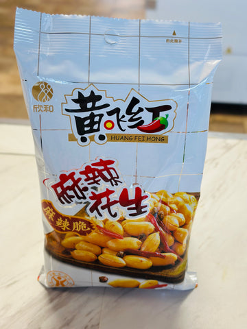 Huang Fei Hong Spicy Peanuts 210g
