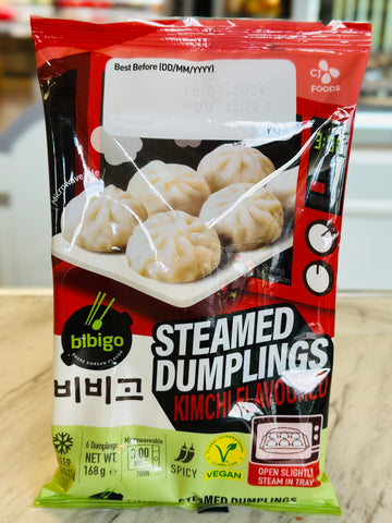CJ)BIBIGO STEAMED MANDU KIMCHI (VEGAN) 168g